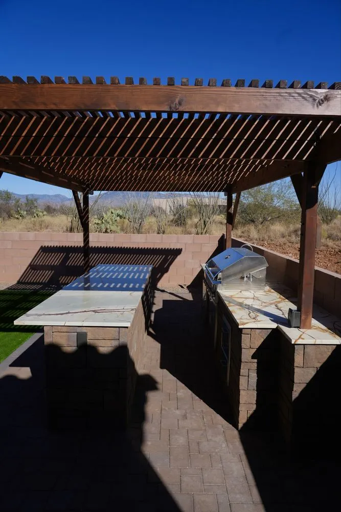 Affordable yard cleanup service in Tucson, AZ by Legacy Landscaping & Design