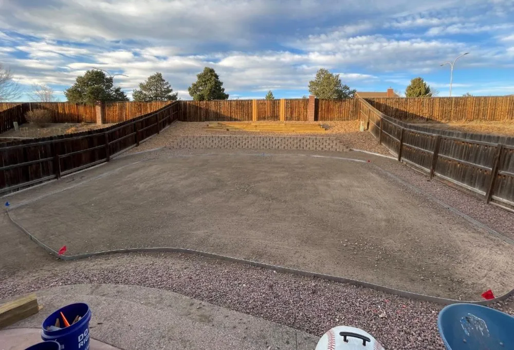 Top-rated landscape installation with custom design in Colorado Springs, CO by Legacy Landscaping