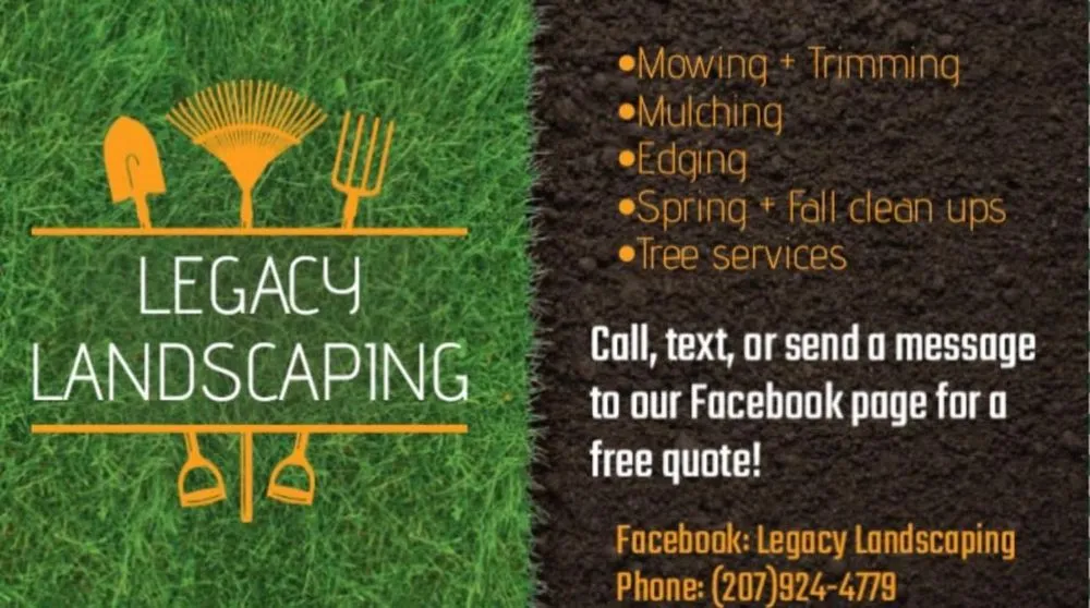 Custom yard maintenance in Dexter, ME - Legacy Landscaping