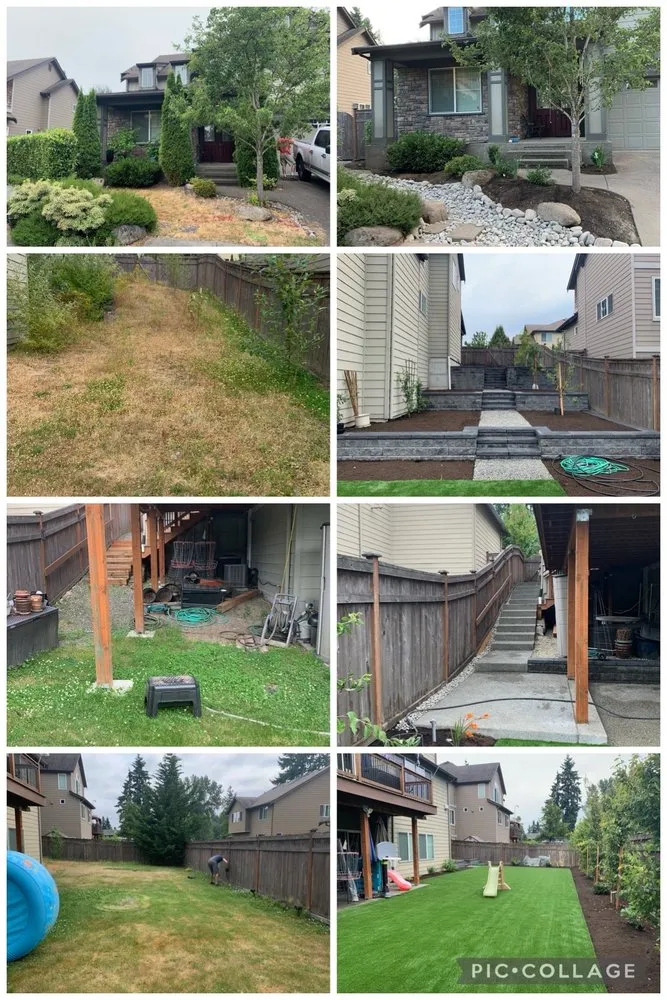 Affordable yard cleanup service for homes in Issaquah, WA by Legacy Landscaping