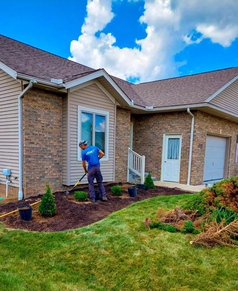 Top-rated lawn mowing service for beautiful yards in Dover, OH by Legacy Lawn & Landscaping