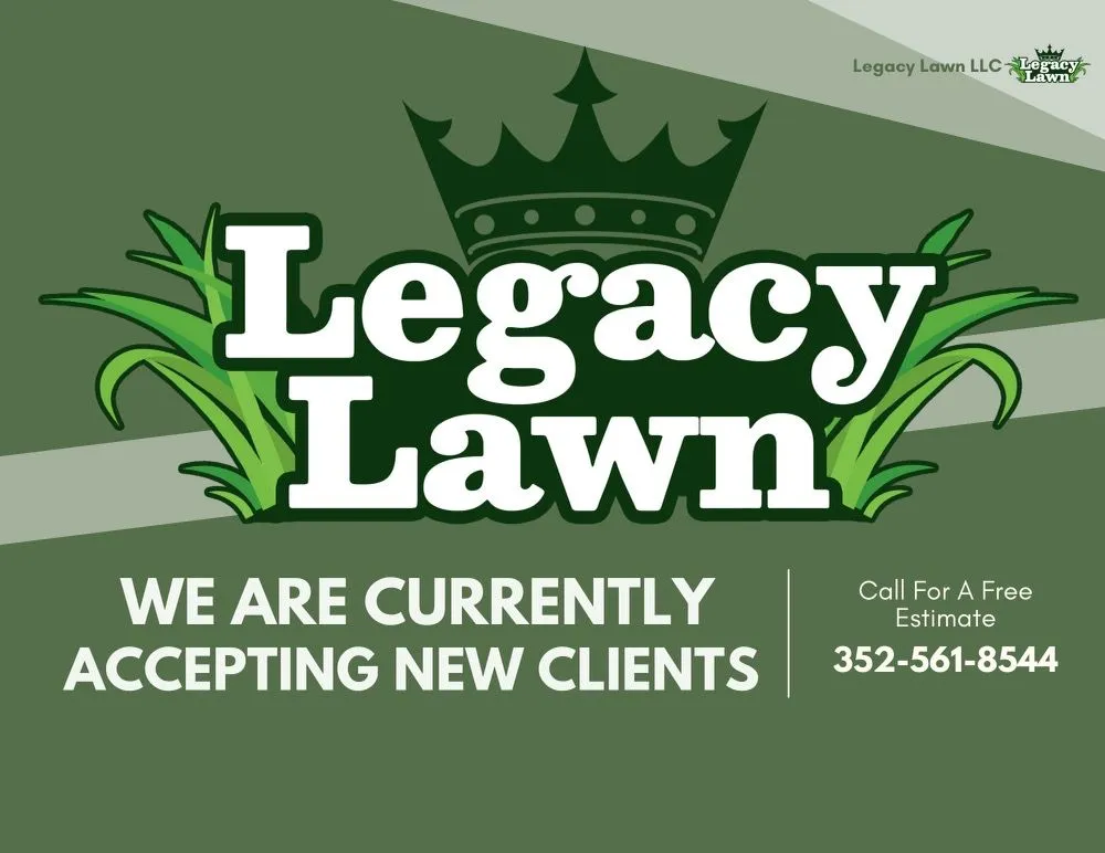 Professional landscape installation with custom design in Belleview, FL by Legacy Lawn