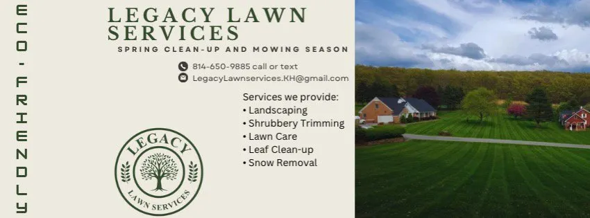 Professional yard maintenance in Altoona, PA by Legacy Lawn Services