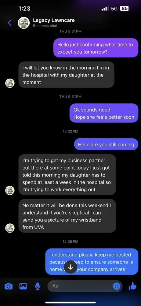 Local residential landscaping for outdoor upgrades in Orange, VA by Legacy Lawncare