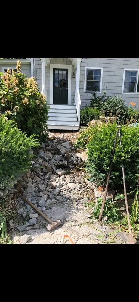 Local outdoor landscaping with custom design in Norwalk, CT by Legacy Mason Contractors