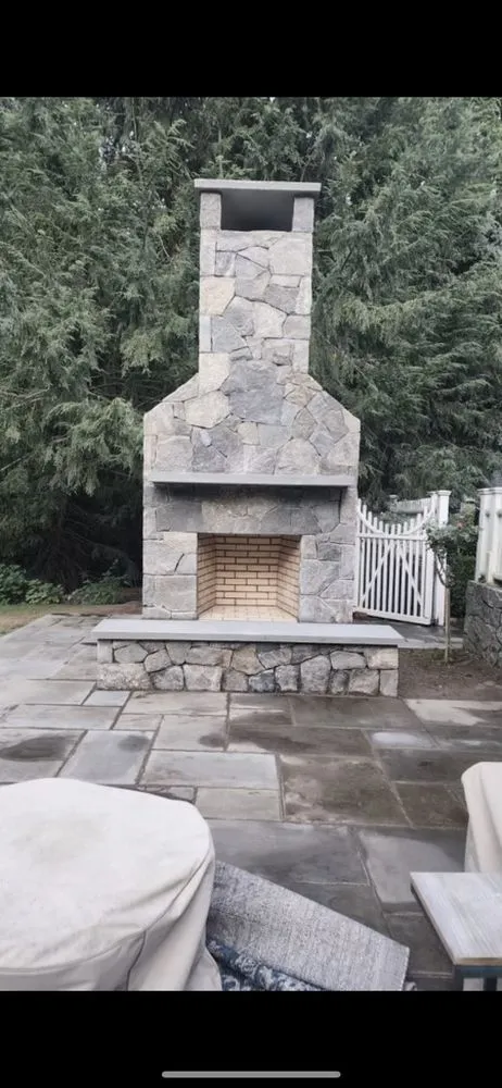 Professional outdoor landscaping in Norwalk, CT by Legacy Mason Contractors