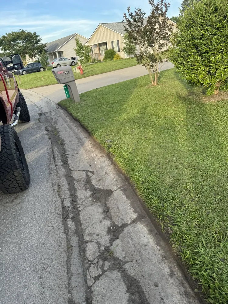 Local landscape installation in Moyock, NC by Legacy Mowing and Outdoor Services