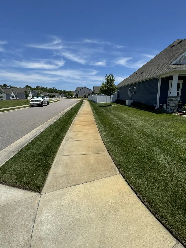 Professional lawn mowing service in Moyock, NC by Legacy Mowing and Outdoor Services