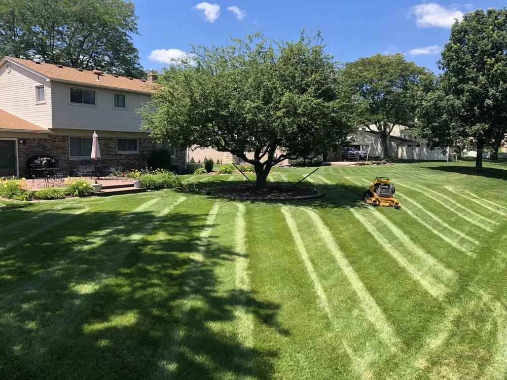 Custom landscape installation in Plymouth, MI - Legacy Outdoor Solutions