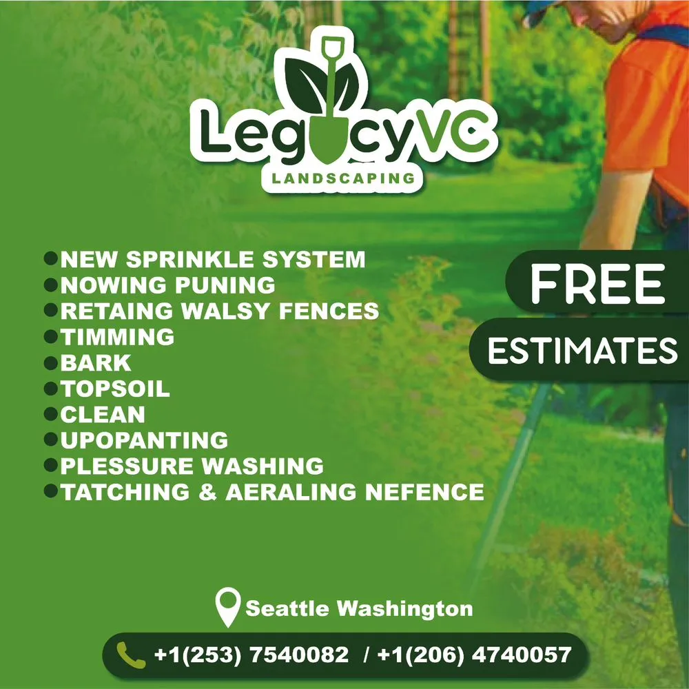 Reliable outdoor landscaping in Burien, WA - Legacy VC Landscaping