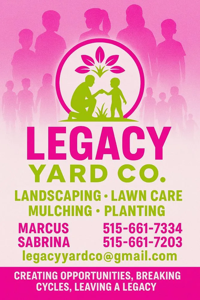 Local yard cleanup service for beautiful yards in Des Moines, IA by Legacy Yard