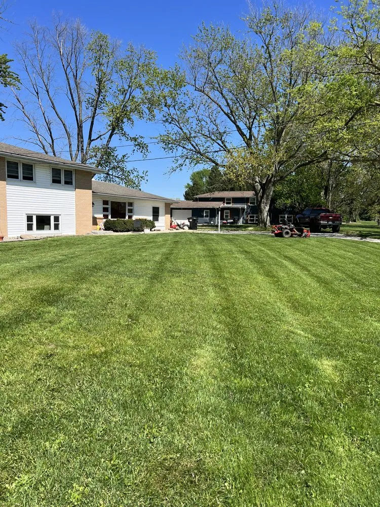 Professional lawn mowing service for beautiful yards in Kankakee, IL by Legacy’s Lawn Care
