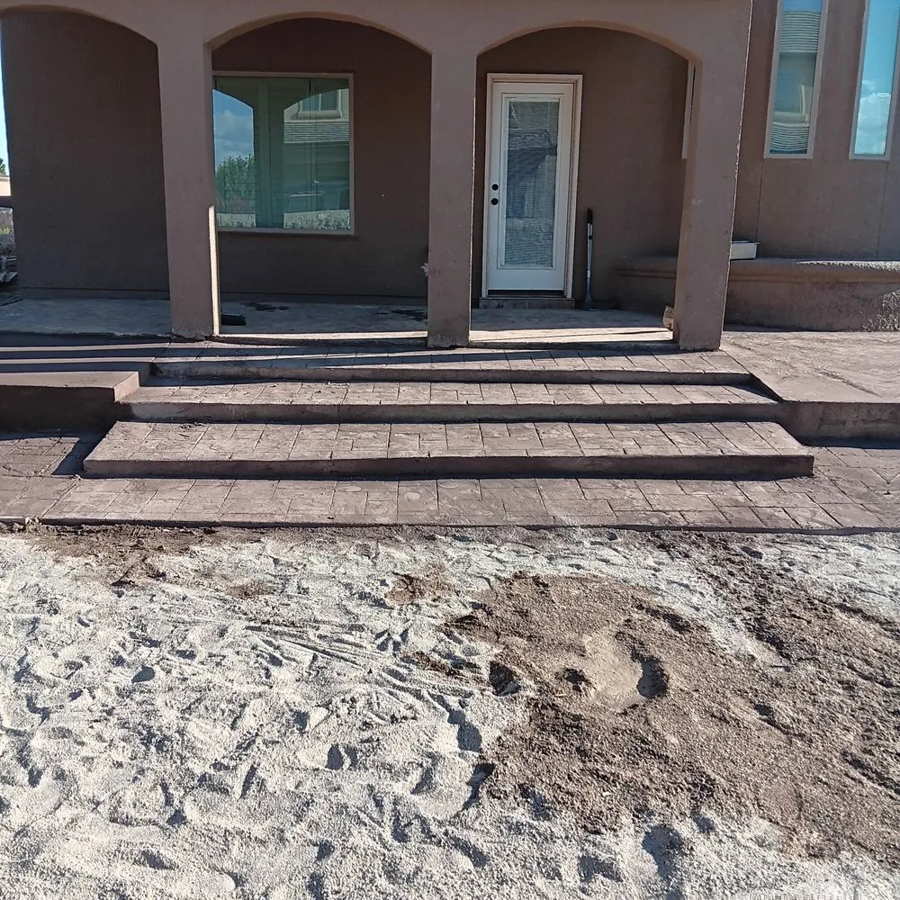 Expert garden landscaping with custom design across El Paso, TX - Legend Concrete