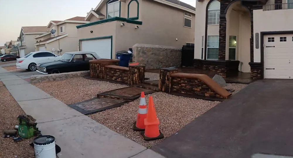 Affordable outdoor landscaping in El Paso, TX - Legend Concrete