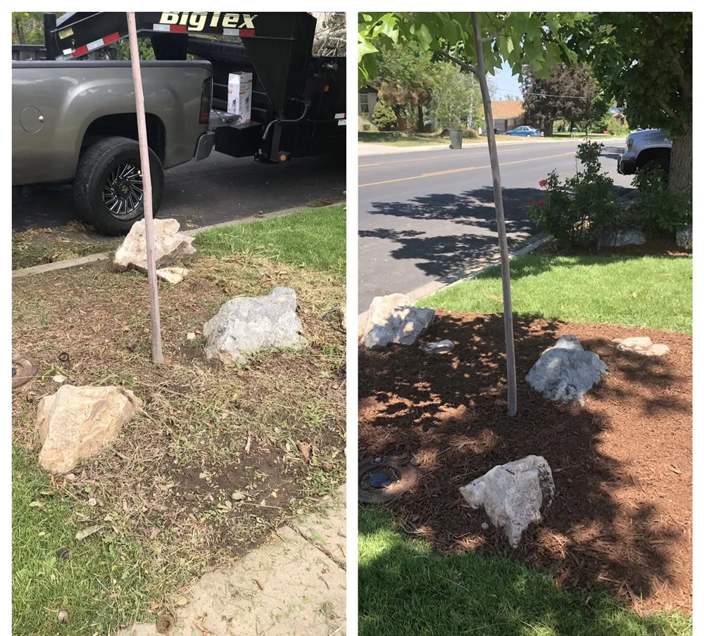 Local landscape installation in Spanish Fork, UT by Legend Landscapes