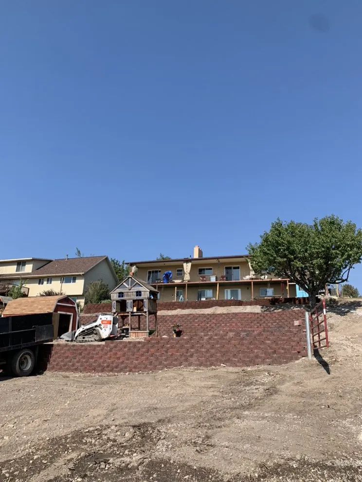 Affordable garden landscaping with custom design in Spanish Fork, UT by Legend Landscapes