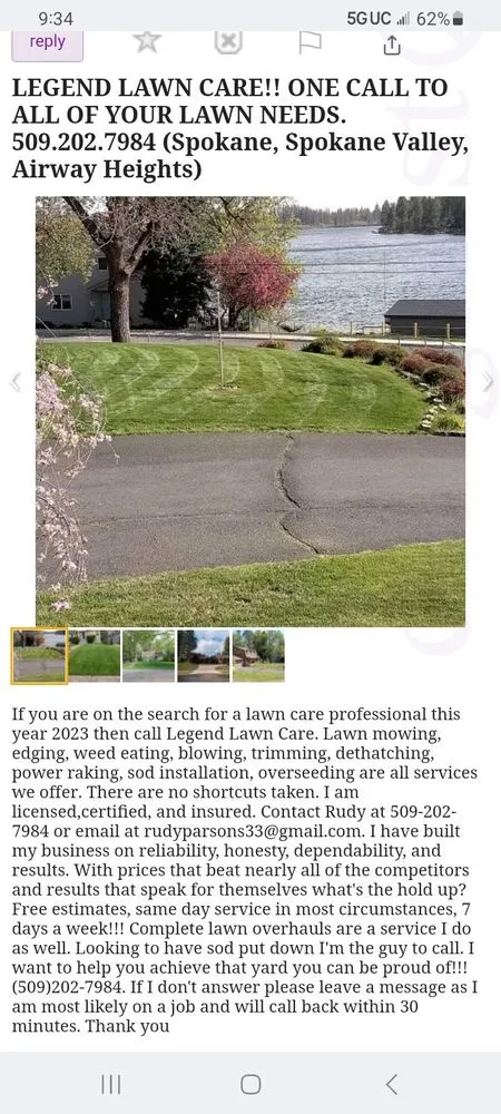 Trusted landscape design in Airway Heights, WA by Legend Lawn Care