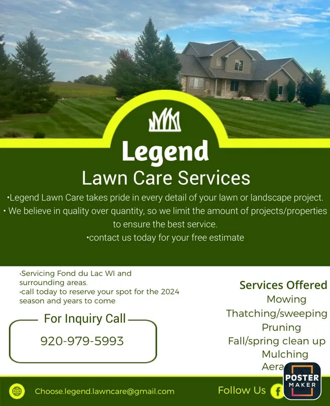 Local landscaping services in Lomira, WI by Legend Lawn Care