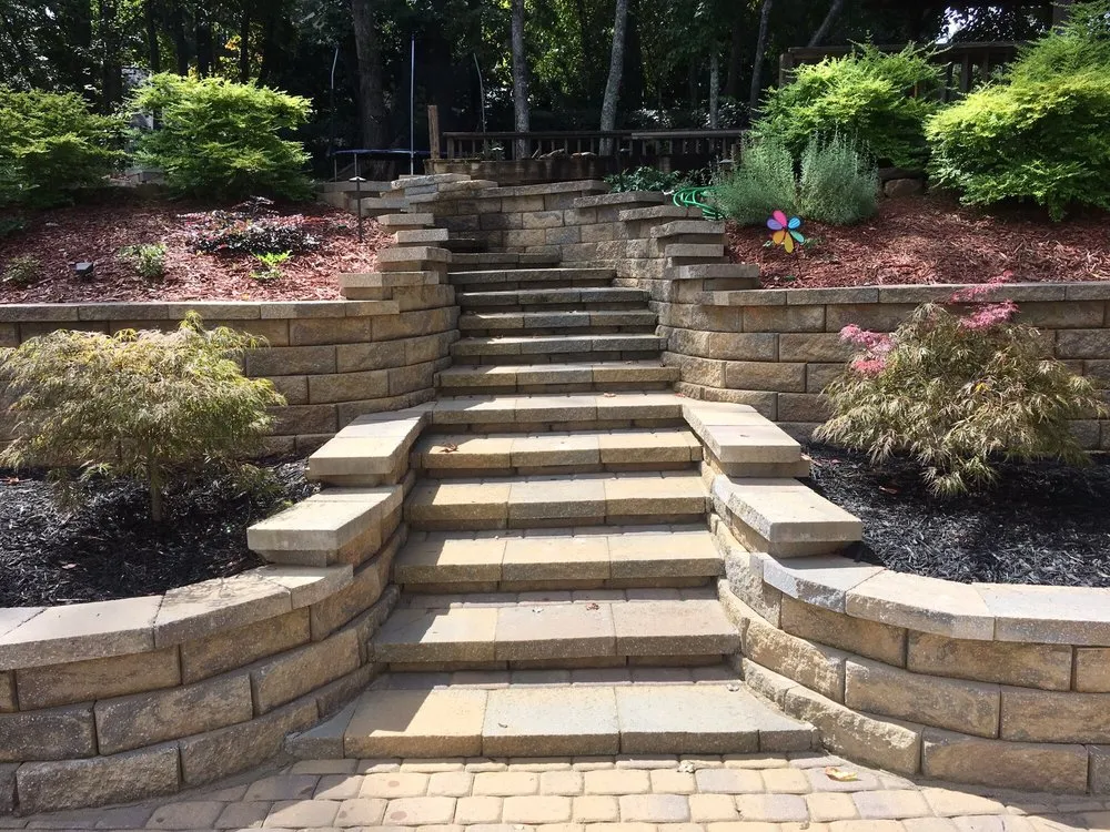 Custom residential landscaping in Acworth, GA - Legendary Landscape Construction