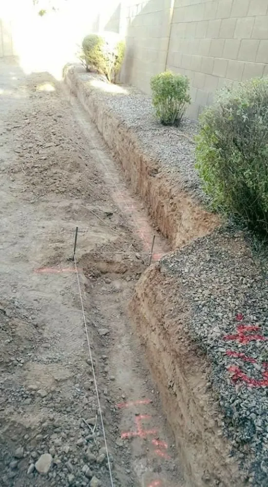 Custom landscape installation with custom design in Maricopa, AZ by Legendary Landscape