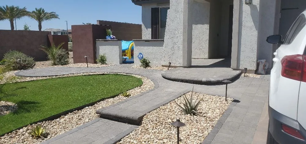 Professional landscape installation in Maricopa, AZ - Legendary Landscape