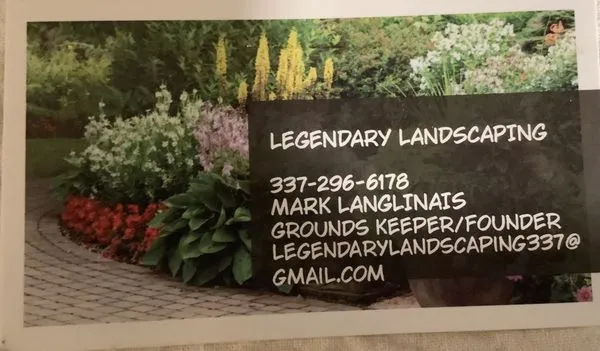 Legendary Landscaping Logo