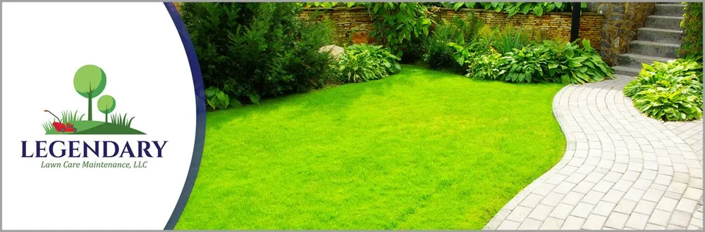 Custom garden landscaping in Lake Mary, FL by Legendary Lawn Care Maintenance