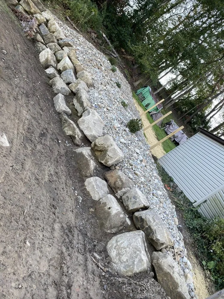 Custom lawn mowing service with custom design across Cheswick, PA - Legendary Lawn Care Service