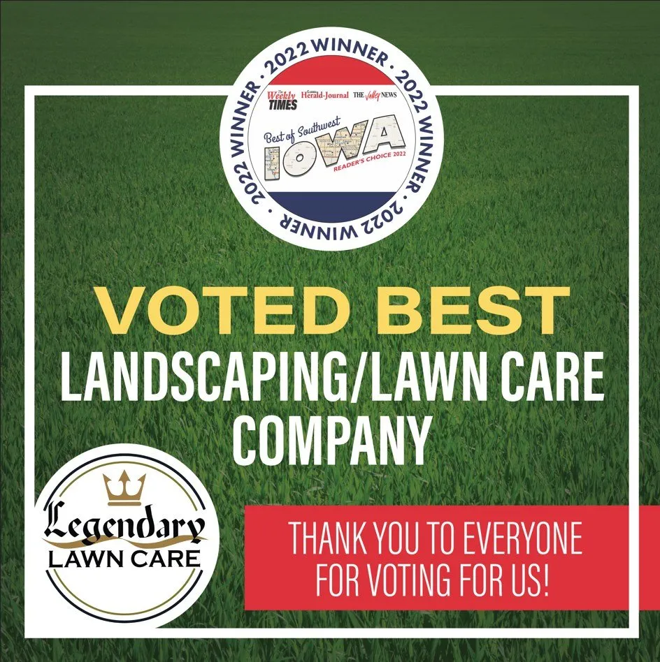 Local landscape design in Thurman, IA - Legendary Lawn Care