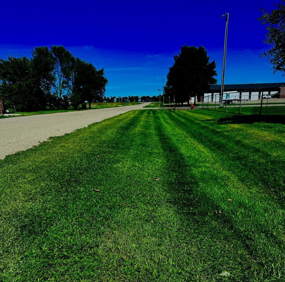 Custom residential landscaping with custom design in Huron, SD by Legendary Lawns