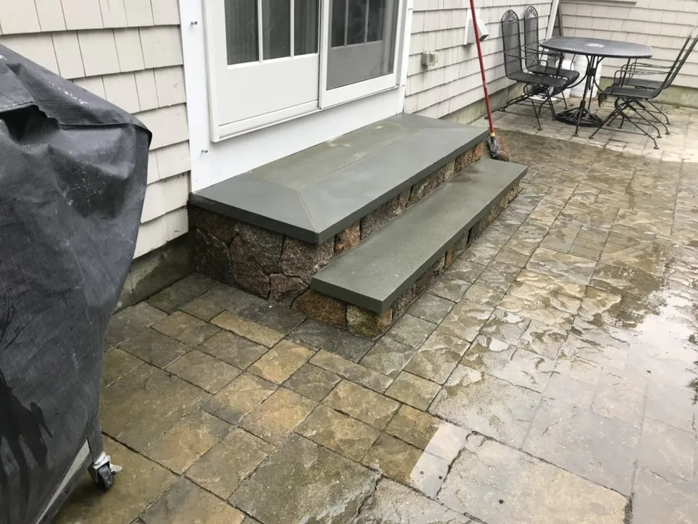 Affordable lawn care service for residential properties in West Yarmouth, MA by Legendary Masonry