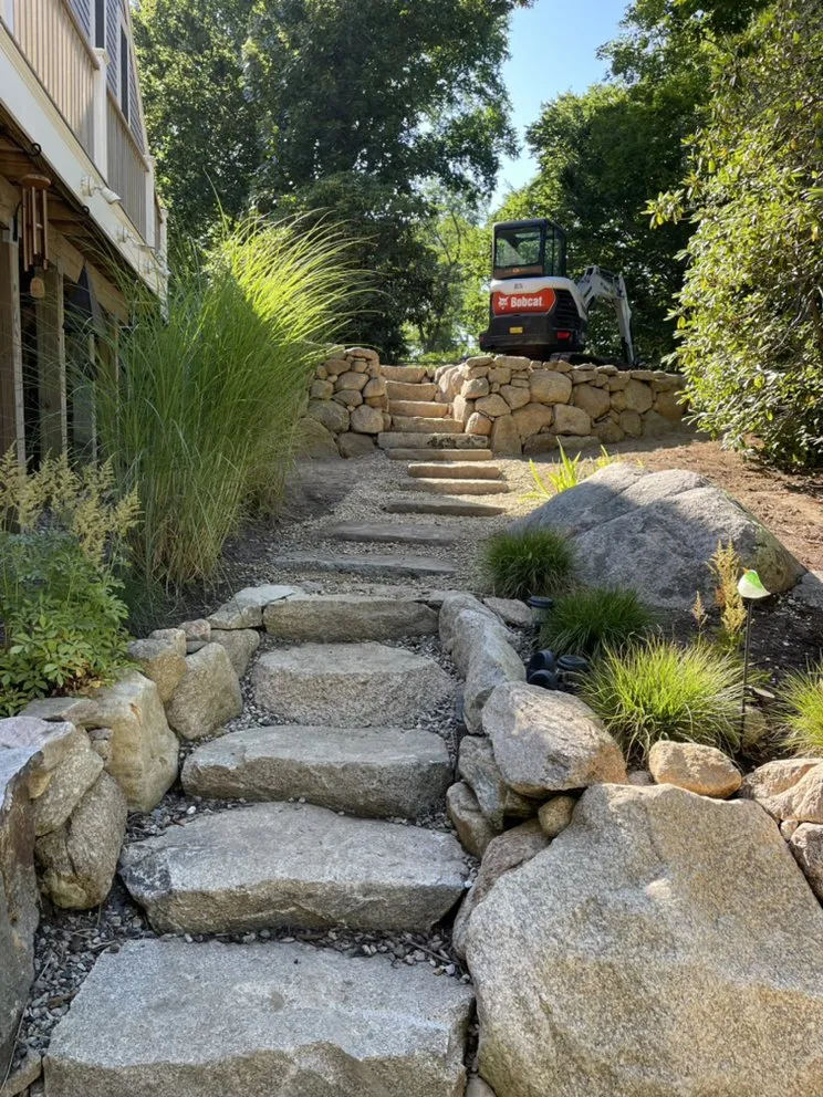 Reliable outdoor landscaping for homes in West Yarmouth, MA by Legendary Masonry