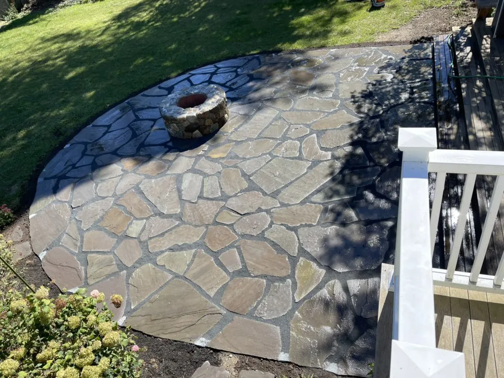 Affordable yard cleanup service for beautiful yards in West Yarmouth, MA by Legendary Masonry