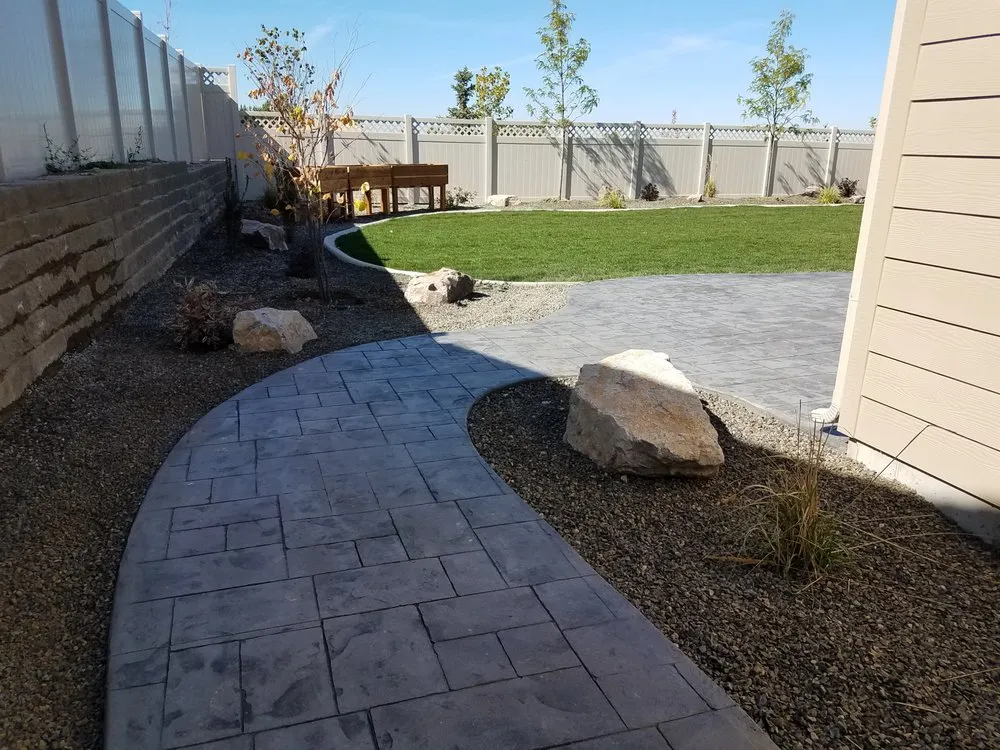Top-rated landscape installation in Nampa, ID by Legends Landscaping