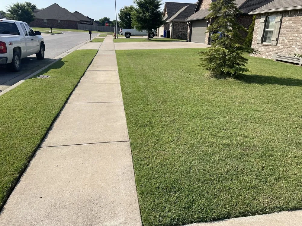 Top-rated residential landscaping in Broken Arrow, OK by Legends Lawn Solutions