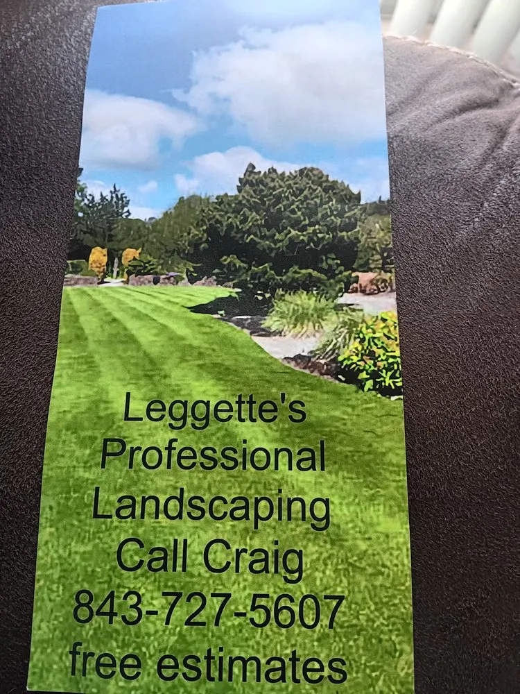 Custom landscaping services in Myrtle Beach, SC by Leggette's Professional Landscaping