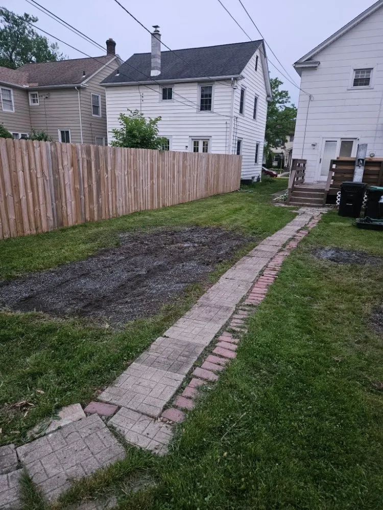 Custom garden landscaping in West Seneca, NY by Legion Services