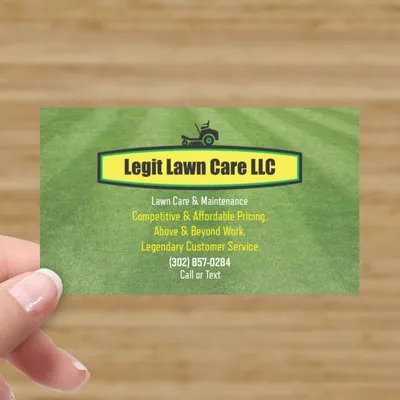 Legit Lawn Care Logo