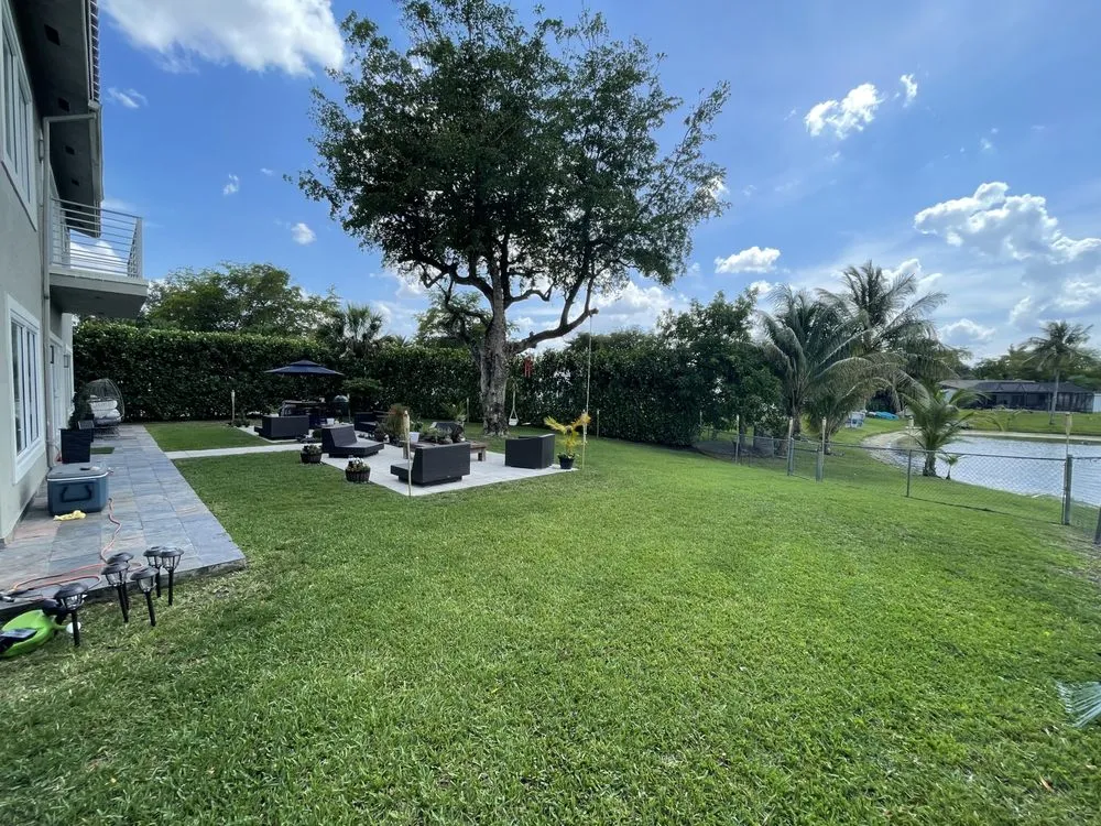Local outdoor landscaping for outdoor upgrades in Miami, FL by Lego Lawn Services