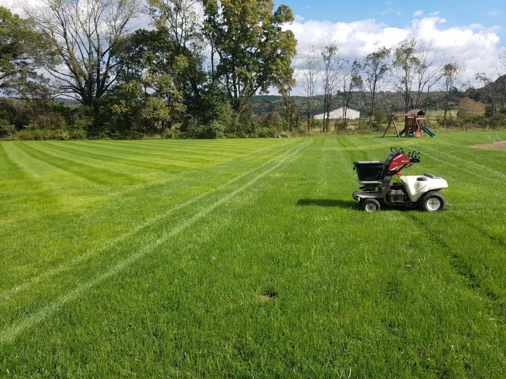 Professional landscape design with custom design in Zionsville, PA by Lehigh Valley Lawn