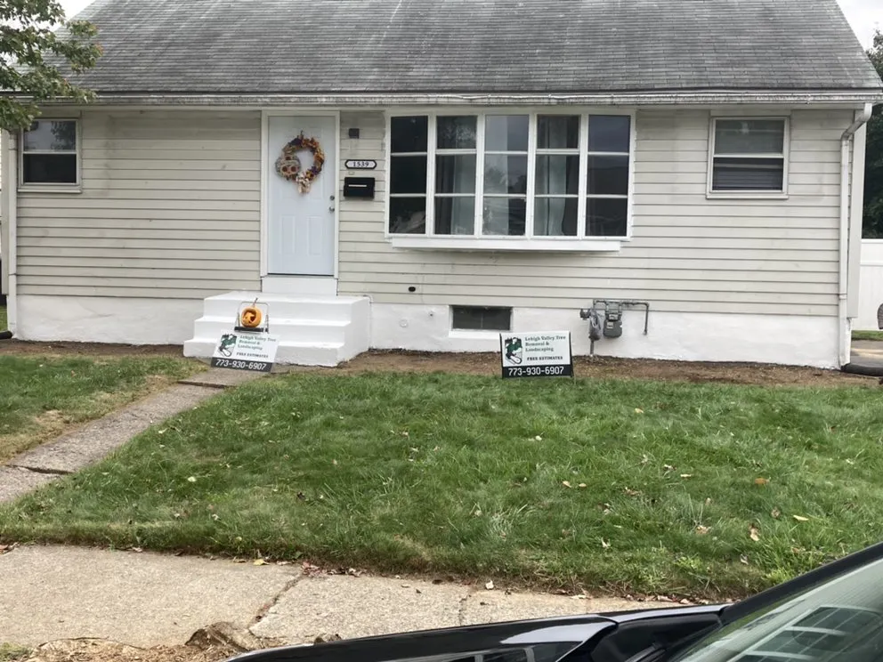 Custom yard cleanup service for homes across Bethlehem, PA - Lehigh Valley Tree Removal and Landscaping