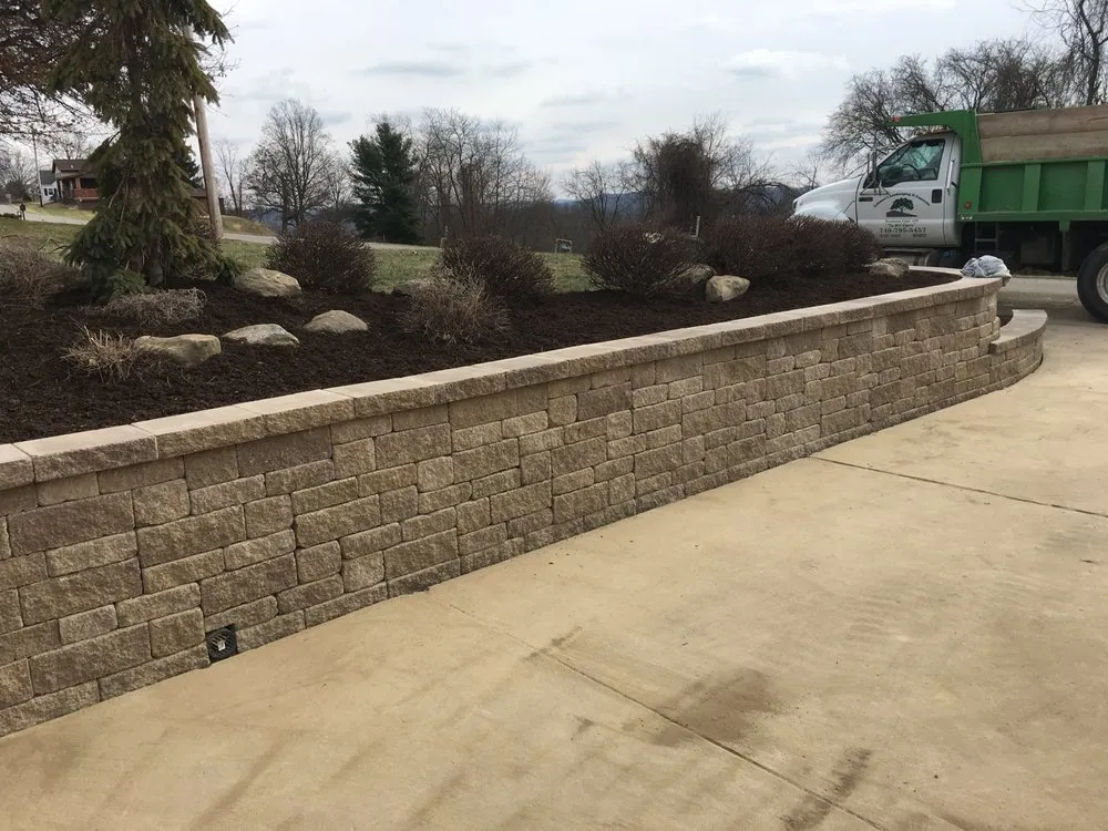 Custom yard maintenance for beautiful yards in Powhatan Point, OH by Lehman's Landscaping & Concrete