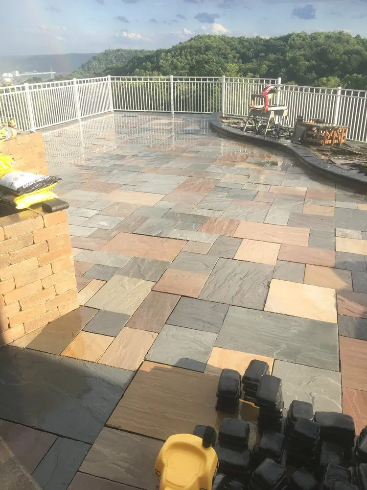 Custom lawn care service for outdoor upgrades across Powhatan Point, OH - Lehman's Landscaping & Concrete