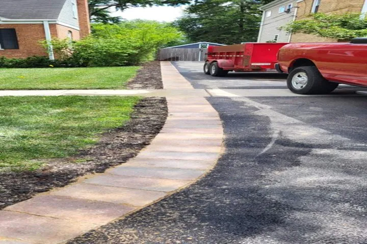 Professional landscape installation in McHenry, IL - Leibforth Landscape - Keith Leibforth