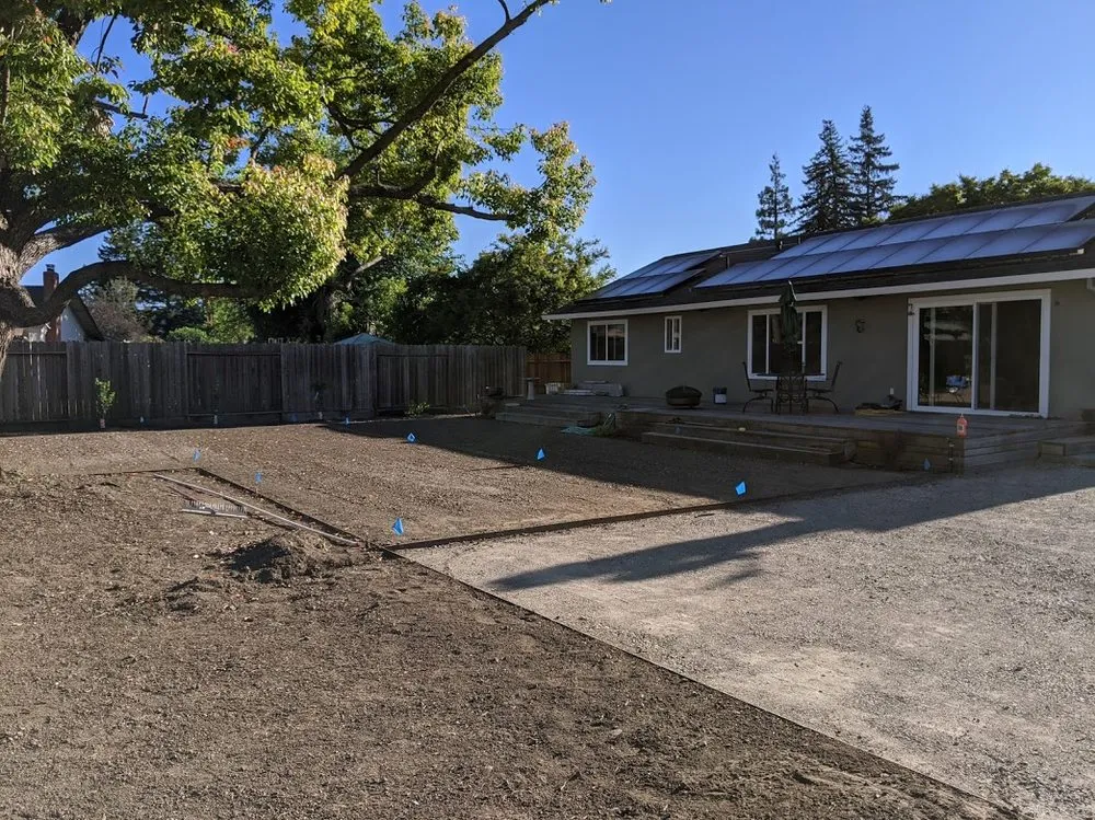 Affordable landscape installation in Napa, CA by Leija Concrete