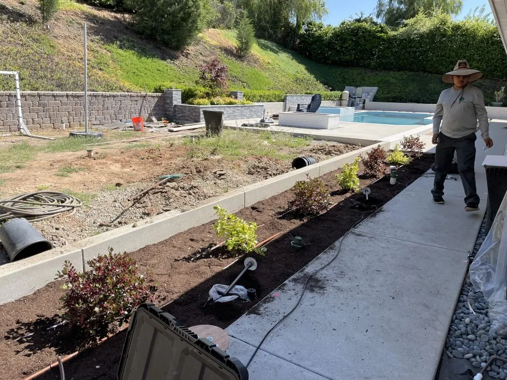 Expert landscape design in Costa Mesa, CA by Leilas Earth Landscape