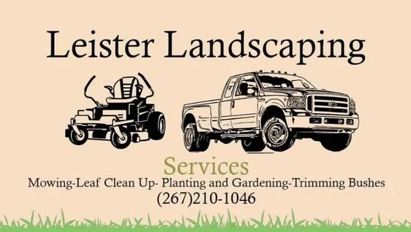 Leister Landscaping Logo