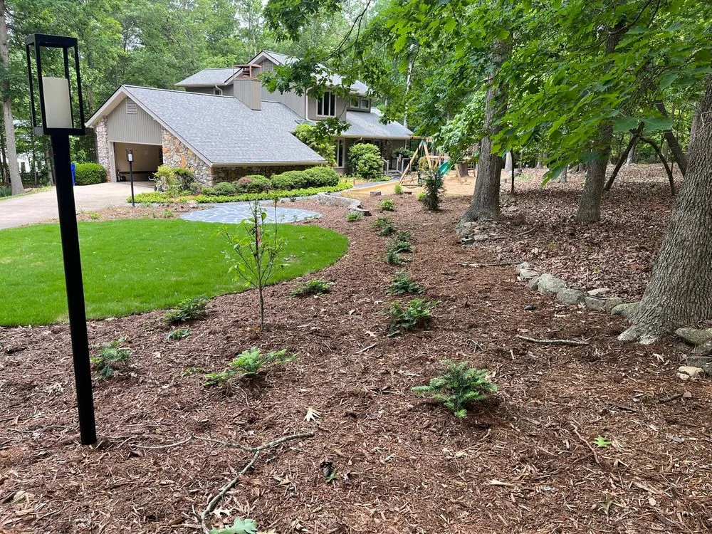 Custom landscape installation for residential properties across Durham, NC - Leisure Landscapes