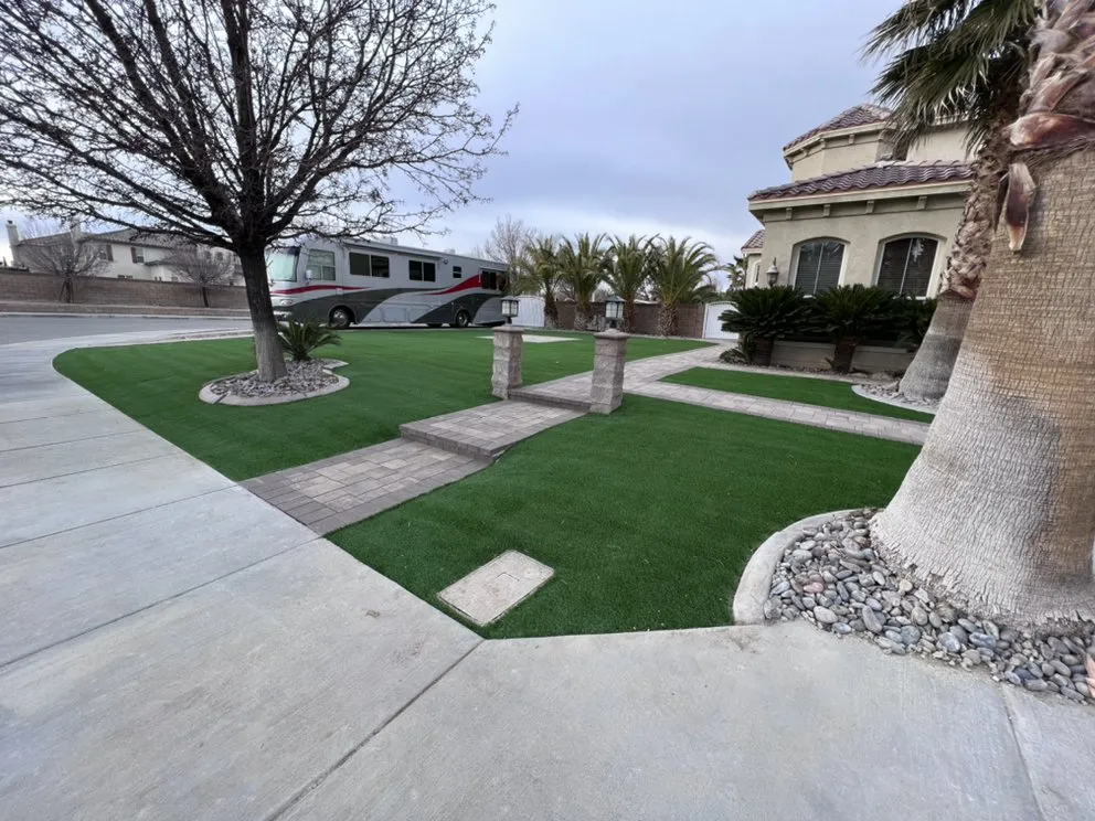 Affordable garden landscaping in Palmdale, CA by Leiva Landscape And Construction