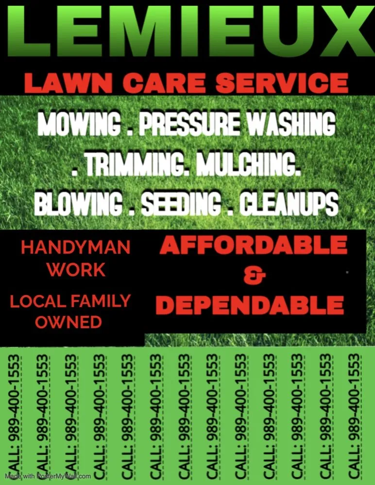 Local landscape design experts serving Alma, MI - Lemieux Lawn Care Service